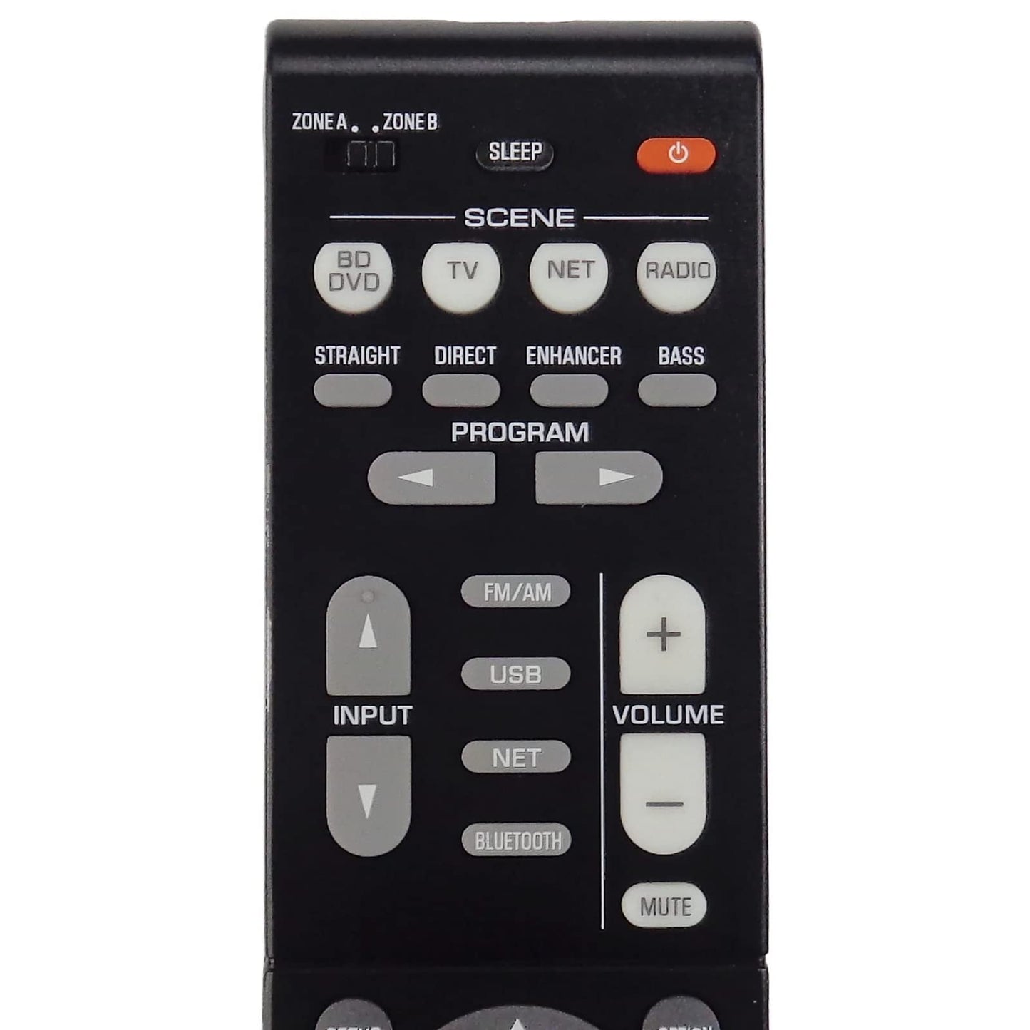 NTQinParts Replacement Remote Control Controller for Yamaha RX-V483 5.1 Channel 4K Ultra HD Network HDMI AV Stereo Receiver