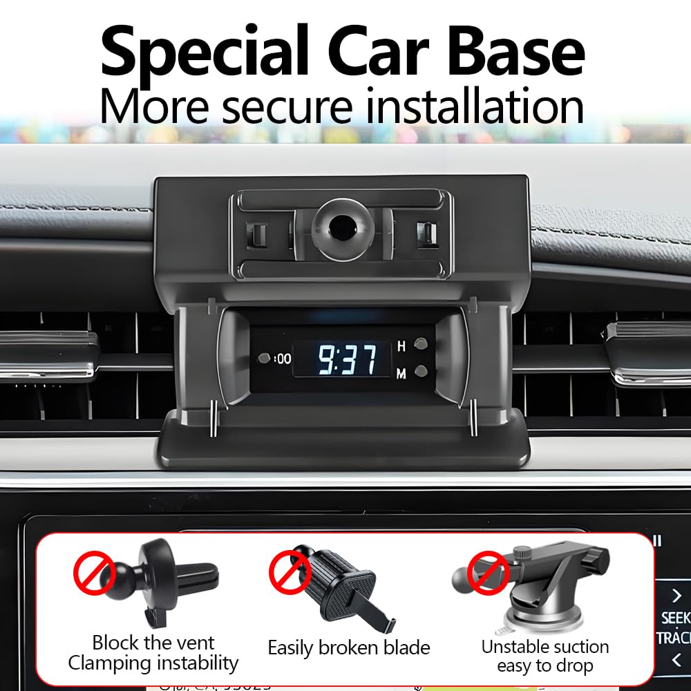 LUNQIN Car Phone Holder Mount for Toyota Corolla 2014 2015 2016 2017 2018 2019 Auto Accessories Interior Decoration Mobile Cell Smartphone Bracket