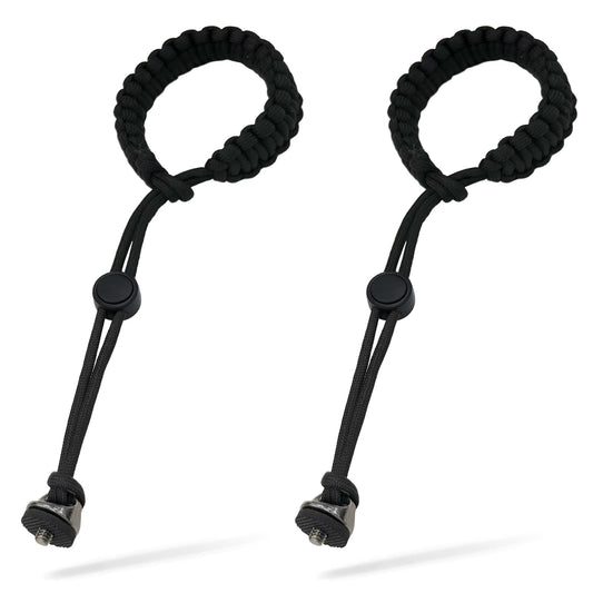 Brvlsoc Adjustable Camera Wrist Strap - Nylon Hand Wrist Lanyard with 1/4" Screw Mount for GoPro, Insta360, DSLR Cameras, Smartphone Gimbals & Selfie