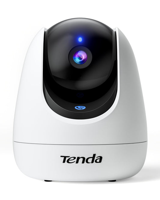Tenda CP3 Pro 2K Indoor Security Camera with WiFi 6 & AI Baby/Pet Detection - Baby Monitor, Pet Camera for Home, One-Touch Calling, Night Vision