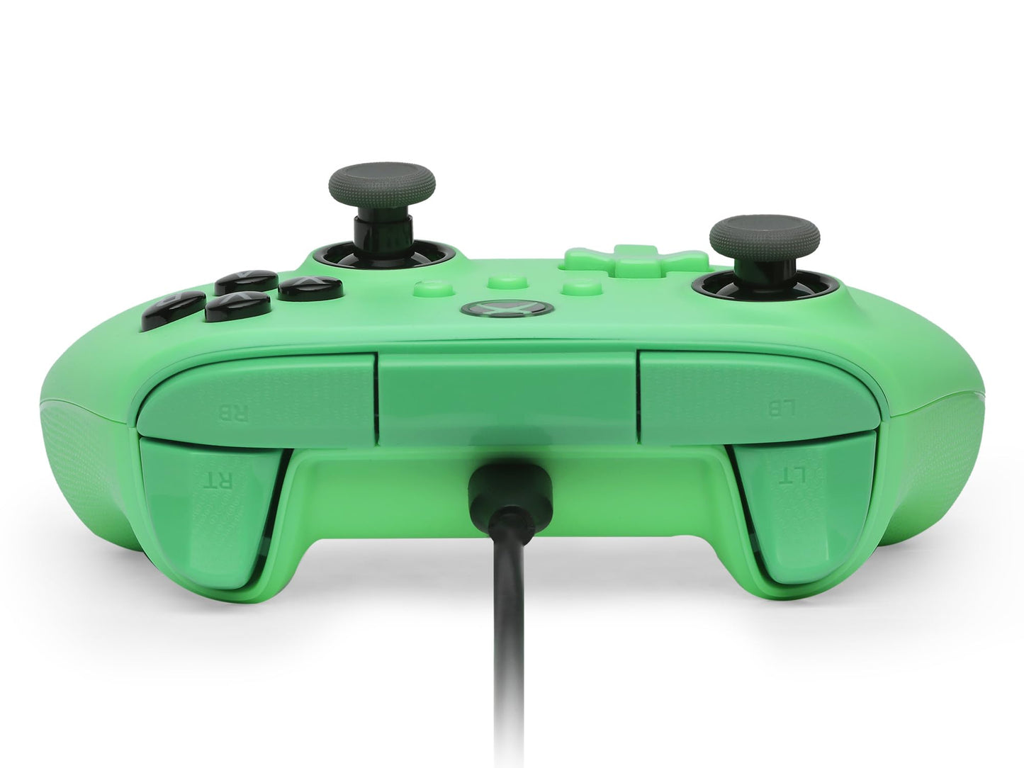 PowerA Advantage Plus Wired Controller for Xbox Series X|S - Green Meadow, officially licensed, adjustable height thumbsticks, hall effect, mappable