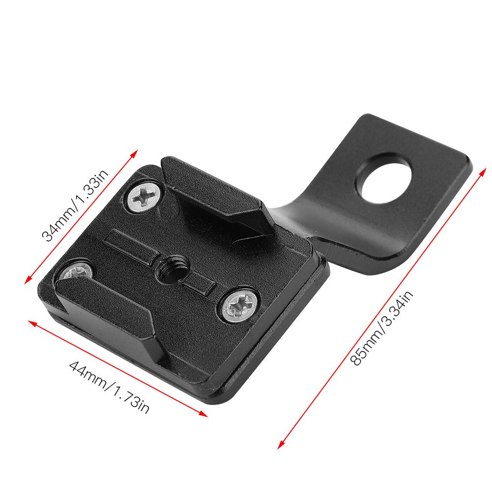 Sports Camera Holder Bracket, Aluminum Motorcycle Rearview Mirror Mount Bracket Holder Accessory for for Xiaoyi Action Cameras