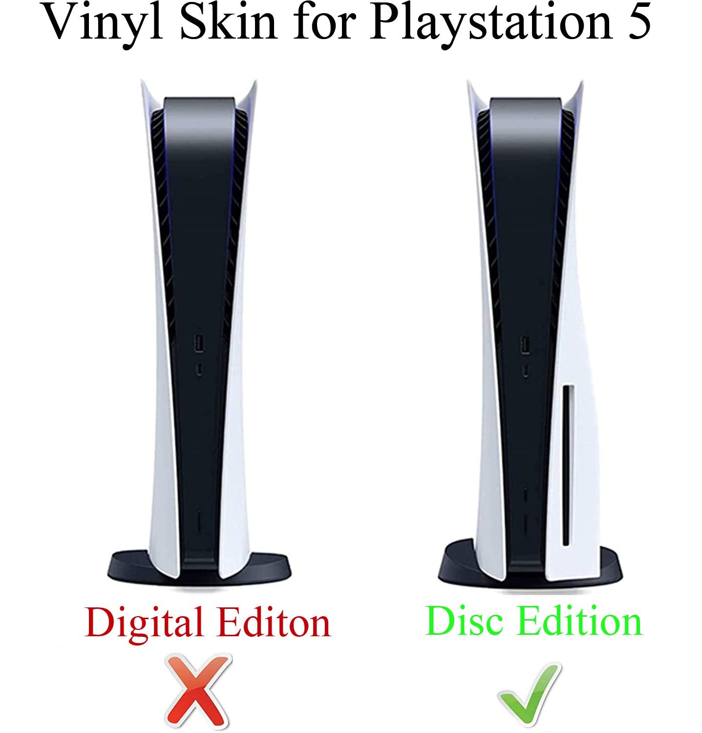 JOCHUI Standard Console Controllers Panther Skin Sticker Decals Compatible with PS5 Standard Disc Console Controllers
