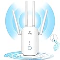 2024 WiFi Extender,WiFi Extender Signal Booster,WiFi Repeater 1200Mbps 2.4GHz & 5GHz Dual Band,Internet Wireless Booster,One Ethernet Port