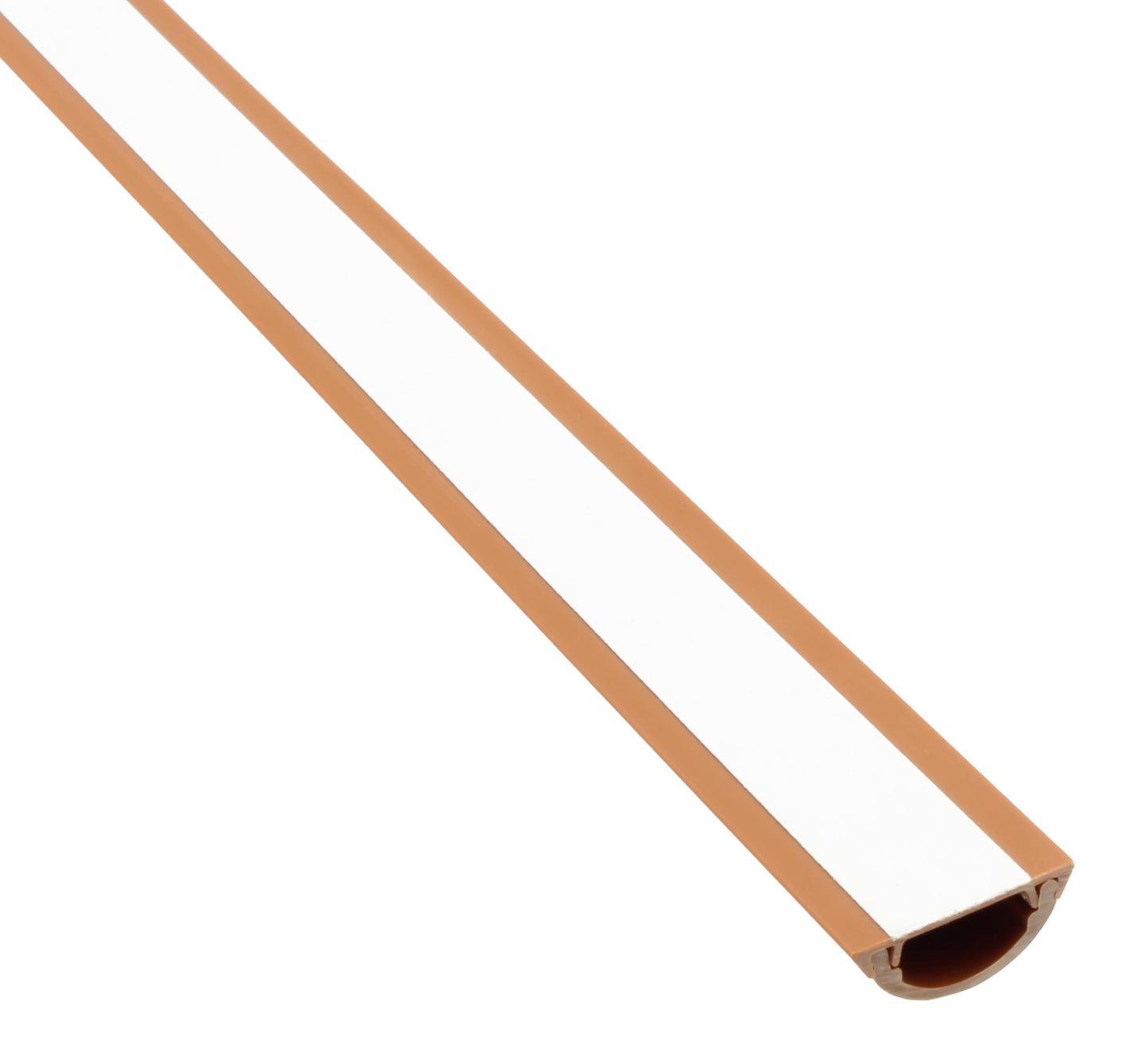 Electriduct Cable Shield Floor Cord Cover CSX-1.5 PVC Wire Protector 58 Inch - Wood Grain Cherry