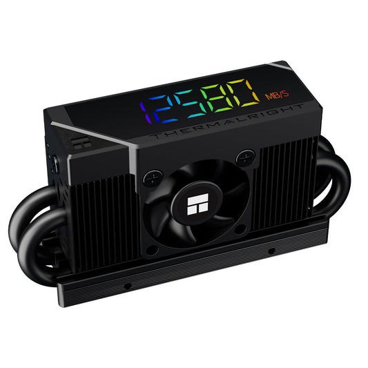 Thermalright HR10 2280 PRO Digital Black Customized for 2280 Specification M.2 Solid State Drive-Perfect Adaptation and Excellent Cooling