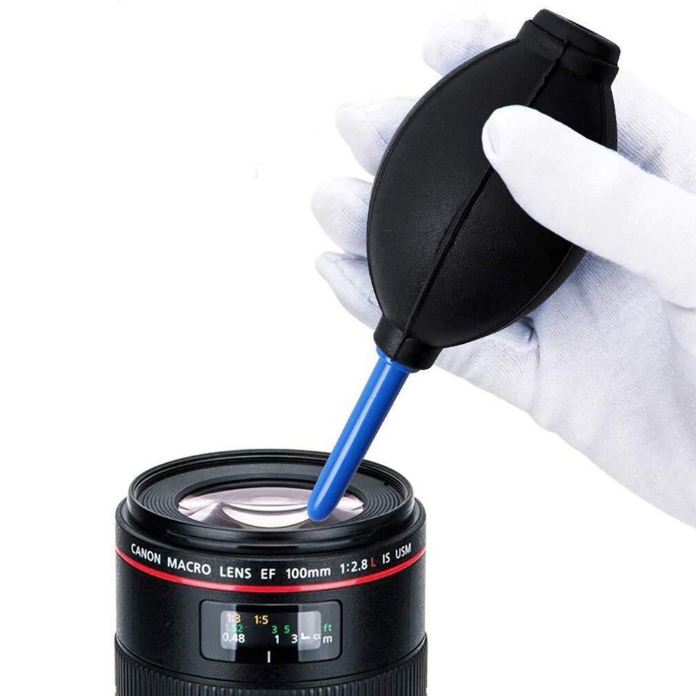 3IN1 Camera Cleaning Kit Suit Dust Cleaner Brush Air Blower Wipes Clean Cloth kit for Gopro for Canon Nikon Camcorder VCR