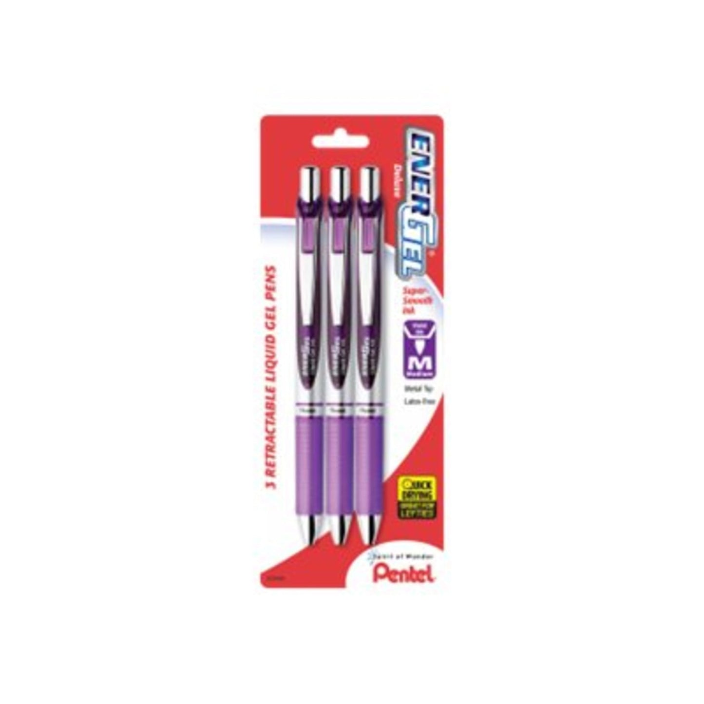 Pentel 756260 EnerGel RTX Retractable Gel Pens Medium