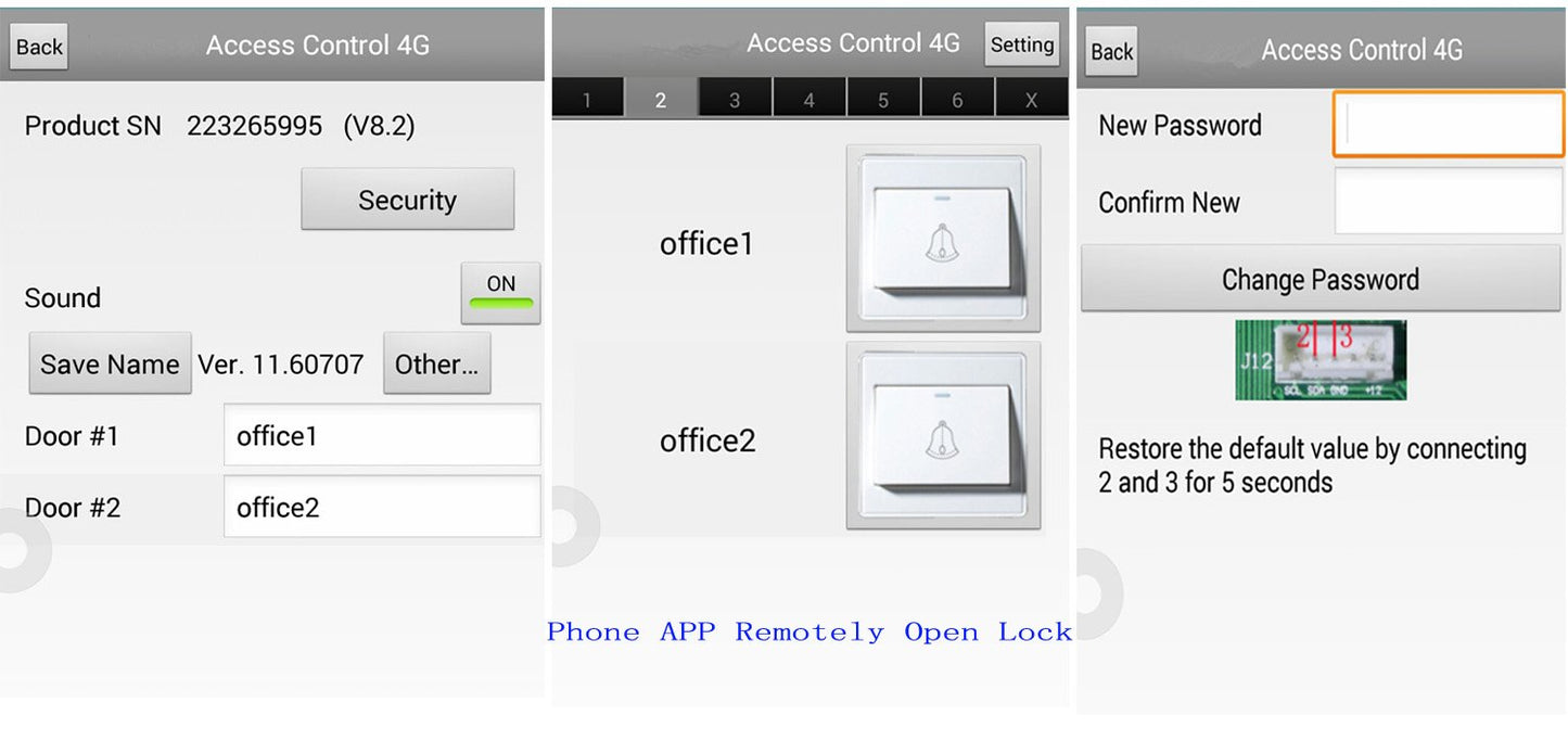 MENGQI-CONTROL Professional 4 Doors TCP/IP Network Wiegand 26/34 bit Access Control Board Panel Access Controller