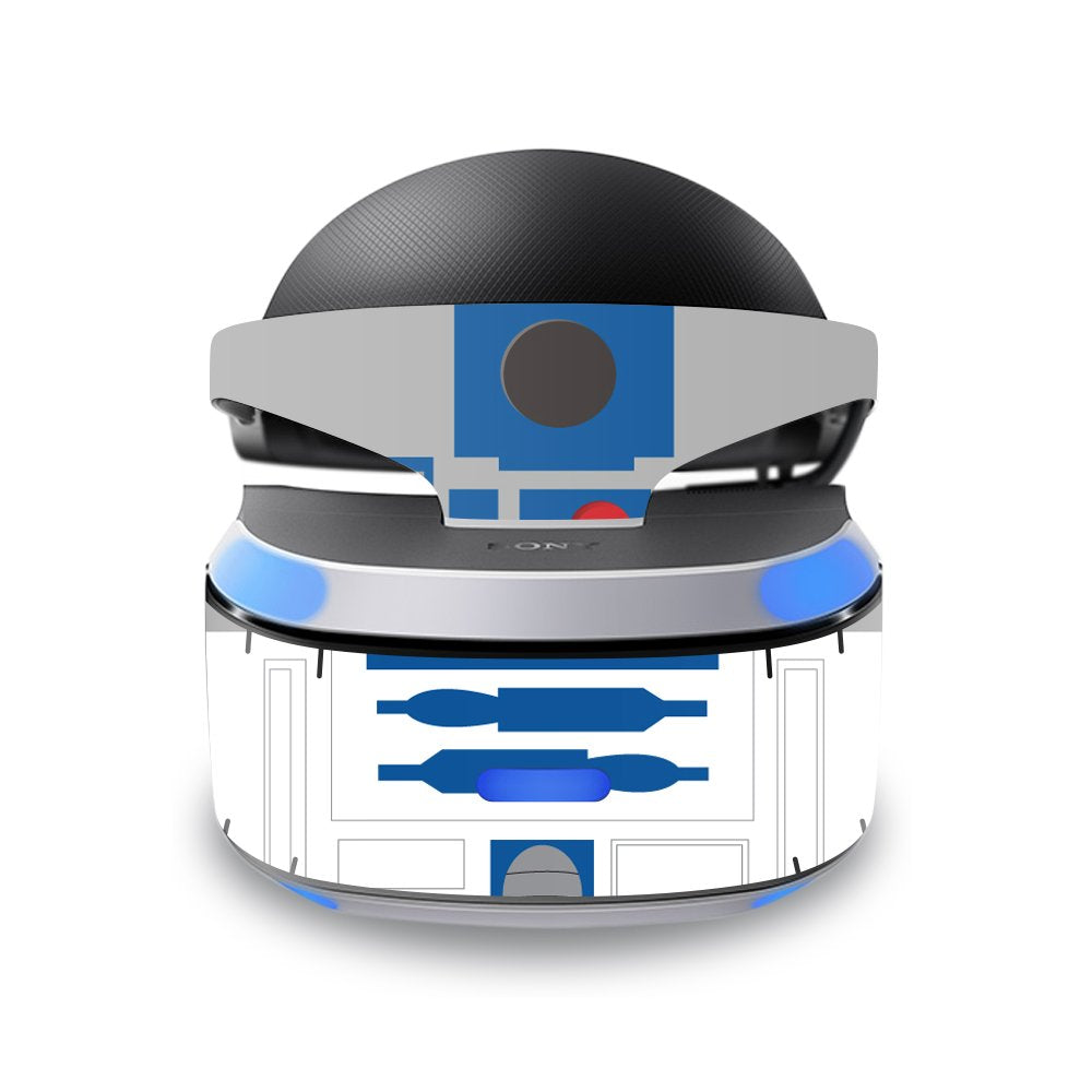MightySkins Skin Compatible with Sony Playstation VR wrap Cover Sticker Skins Cyber Bot