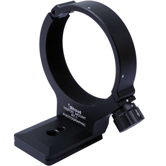 iShoot Lens Tripod Mount Ring Compatible with Nikon RT-1 Nikkor AF-S 300mm F/4E PF ED VR and 70-200mm F/4G ED VR -with Arca-Swiss Fit Quick Release