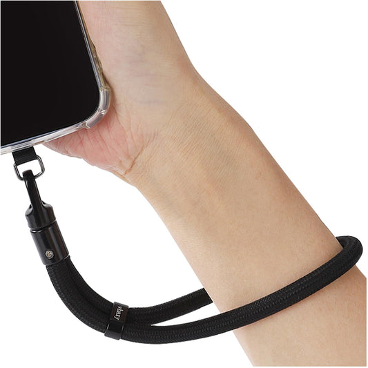 vbaxy Cell Phone Strap,Cell Phone Lanyard Wrist Strap Black (Black)