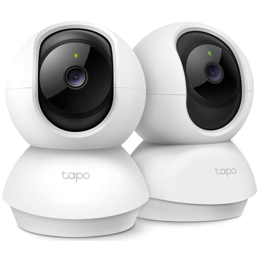 Tapo 2K Pan/Tilt Security Camera for Baby Monitor, Dog Camera w/Motion Detection, 2-Way Audio Siren, Night Vision, Cloud&SD Card Storage, Works