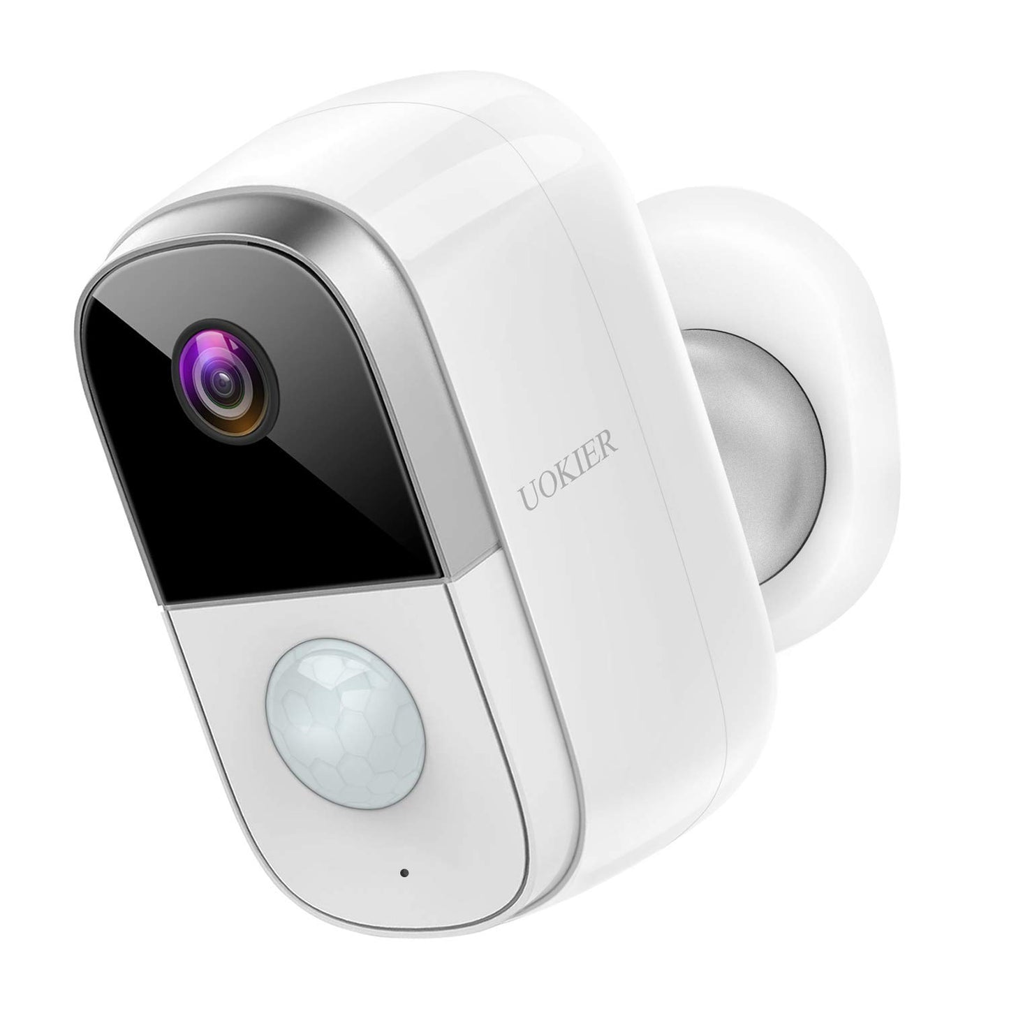 UOKIER Wireless Security Camera Outdoor Indoor, Rechargeable Battery Powered WiFi Camera, Night Vision, 1080P Home Security Camera with Motion Sensor