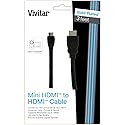Vivitar VIV-HDMI-MINI Mini HDMI to HDMI Cable