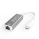 j5create USB-C to 2.5G Ethernet Adapter, RJ45 LAN 2.5 Gigabit Network to USB Type C/Thunderbolt Converter, Compatible for MacBook Pro/Air, Tablets
