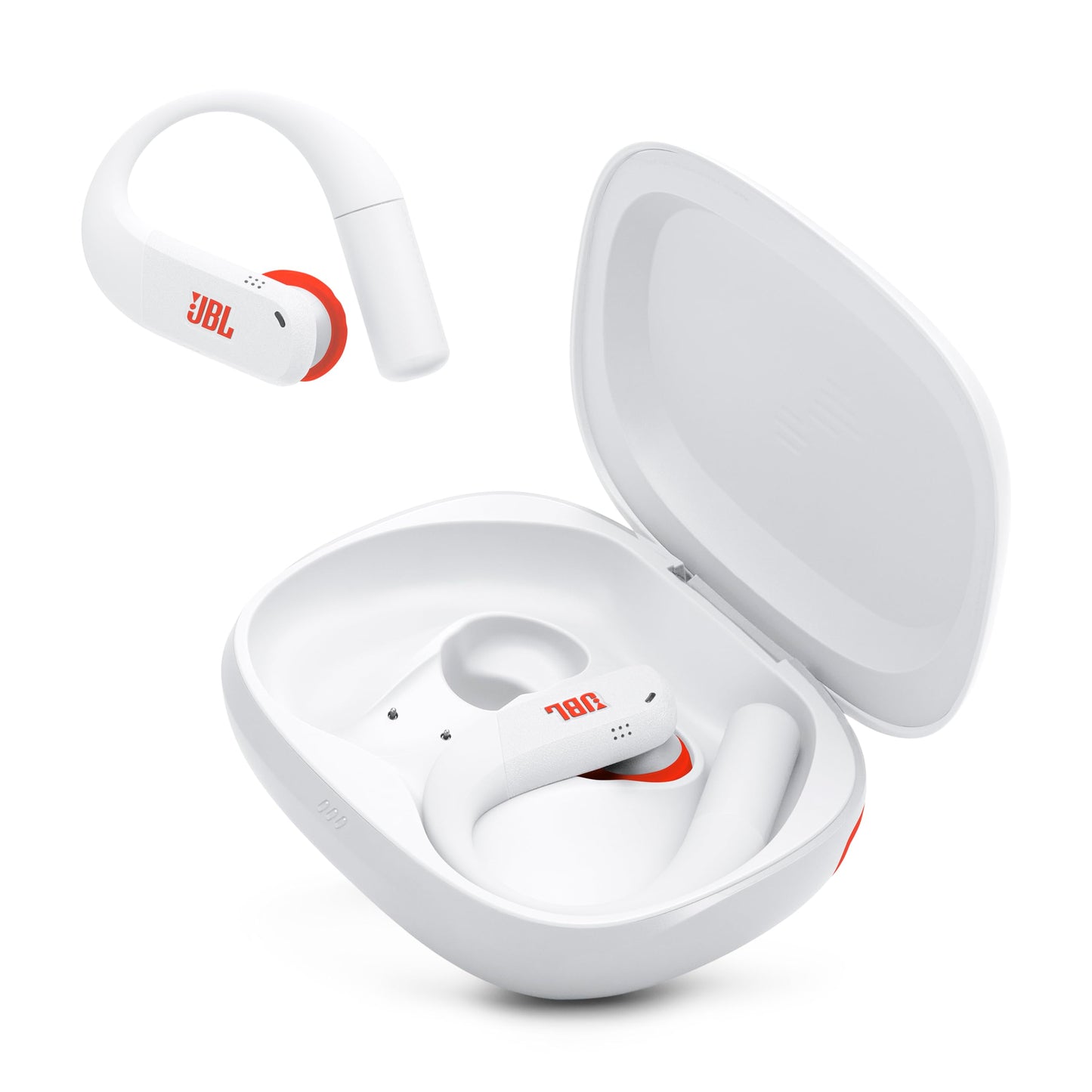 JBL Endurance Peak 4 - Cancelling Sport Earbuds - White