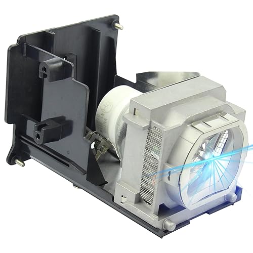 QUJXU VLT-HC6800LP Projector Lamp with Housing for Mitsubishi HC6800 HC6800U Replacement Projector Lamp
