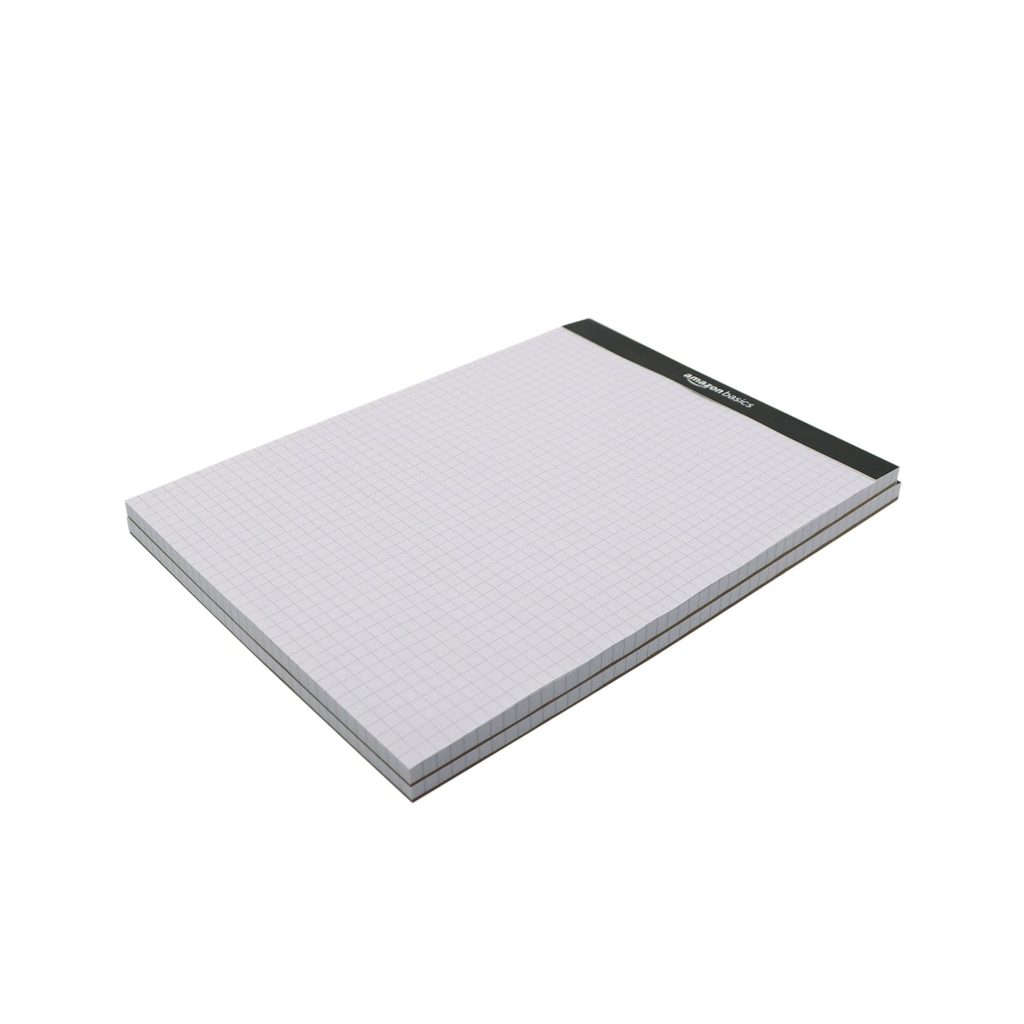 Amazon Basics Paper Pad - Quad-Ruled, 8.5" x 11.75", 2 pcs per Pack,12 packs per carton