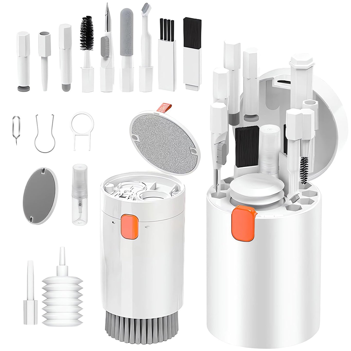 ANTDEG 20In1 Airpod Cleaner Kit, Laptop Phone Screen Cleaner Kit,Keyboard Brush,iphone Cleaning Kit,Cleaning Spray for iPhone AirPods MacBook