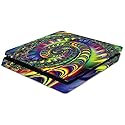 MightySkins Skin Compatible with Sony PS4 Slim Console - Acid | Protective, Durable, and Unique Vinyl Decal wrap Cover | Easy to Apply, Remove,