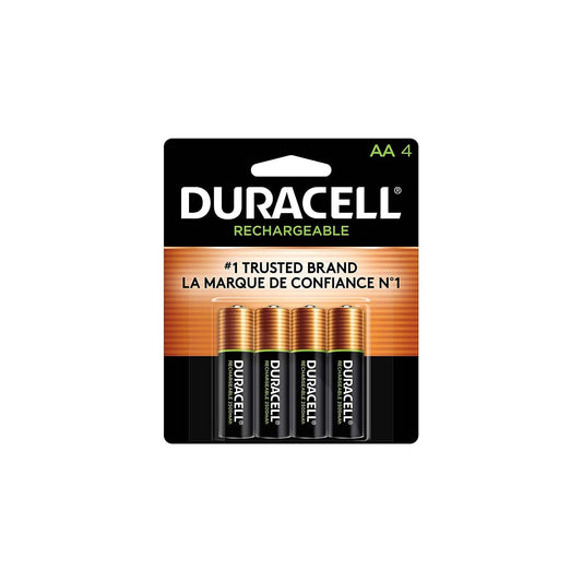 Precharged Recharg. Battery, AA, NiMh, PK4