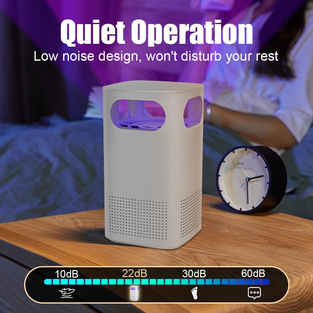 Effectively Air Purifier, Small Quiet Air Cleaner with Sponge Portable Air Quality Monitor for Home Room Office
