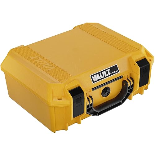 Pelican Vault V200 Long Case with Foam (Yellow)