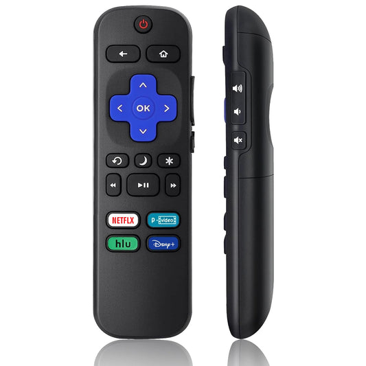 Universal Remote Control Replacement for Roku TV All Models, Compatible for TCL/Hisense/Sharp/Philips/Onn/Element/Insignia/JVC/RCA R0KU Smart TVs (Not