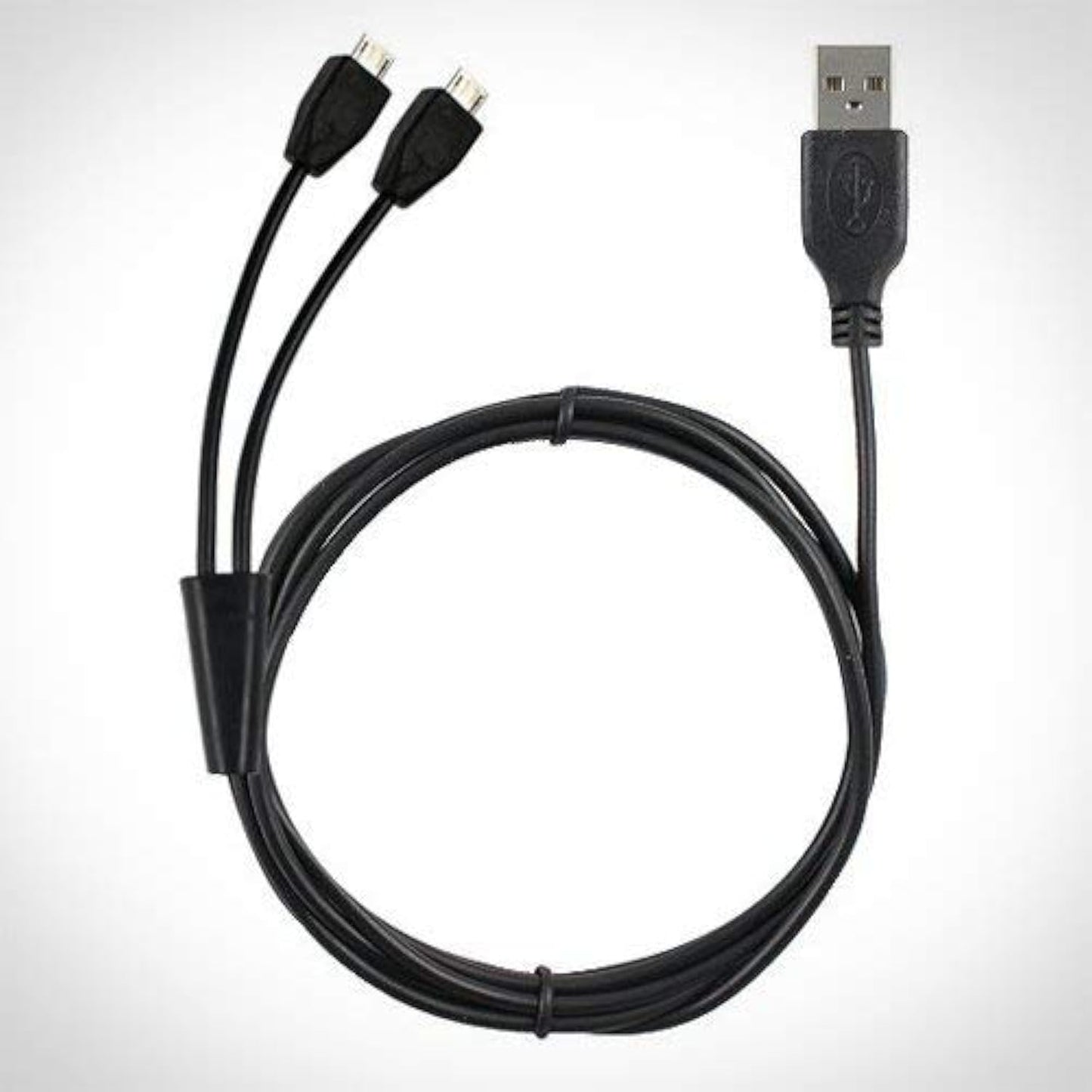 Omnihil 10 Feet Dual Micro-USB Splitter Cable- Power up to Two Micro USB Devices at Once