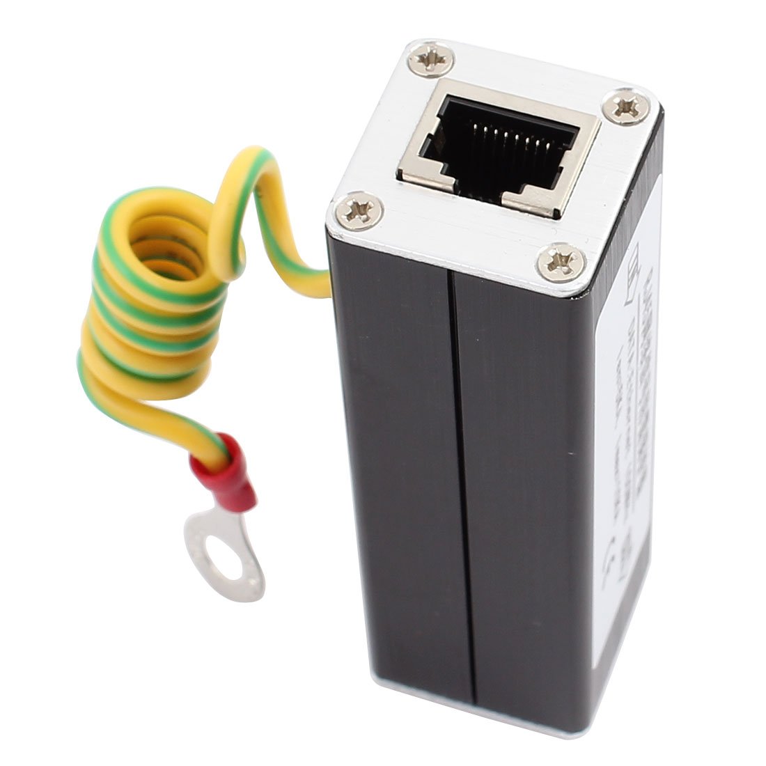 Uxcell a16042900ux0854 N-989IP RJ45 Port POE Network Signal Surge Protector Lightning Arrester