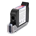 NUOKER TlJ-T1 Ink cartridges for Handheld Inkjet Printer?Ink Black lmported Original Solvent Quick Drying Ink Cartridge?Unlimited Model unencrypted