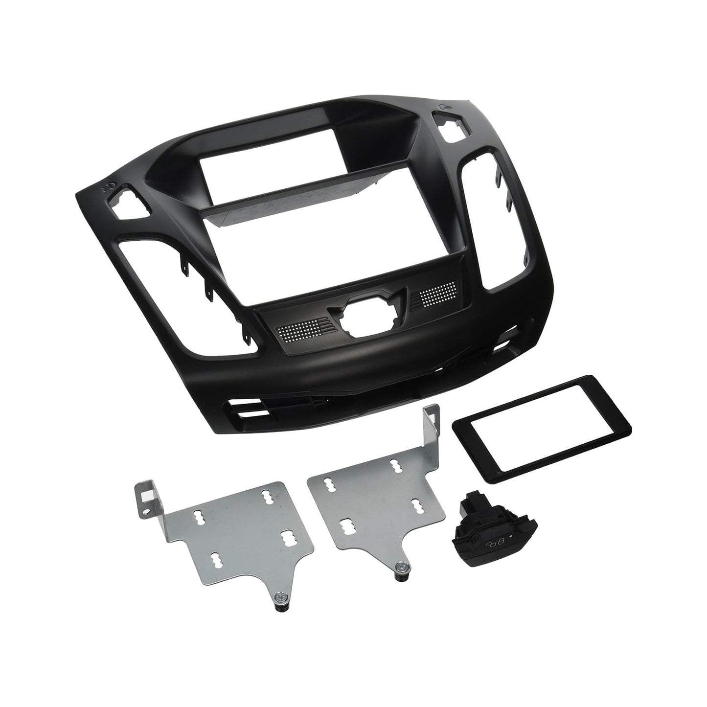 Scosche FD6200B Double DIN Radio Installation Dash Kit Compatible with Select 2012-14 Ford Focus - Non Factory Navigation Models Only - Car Stereo