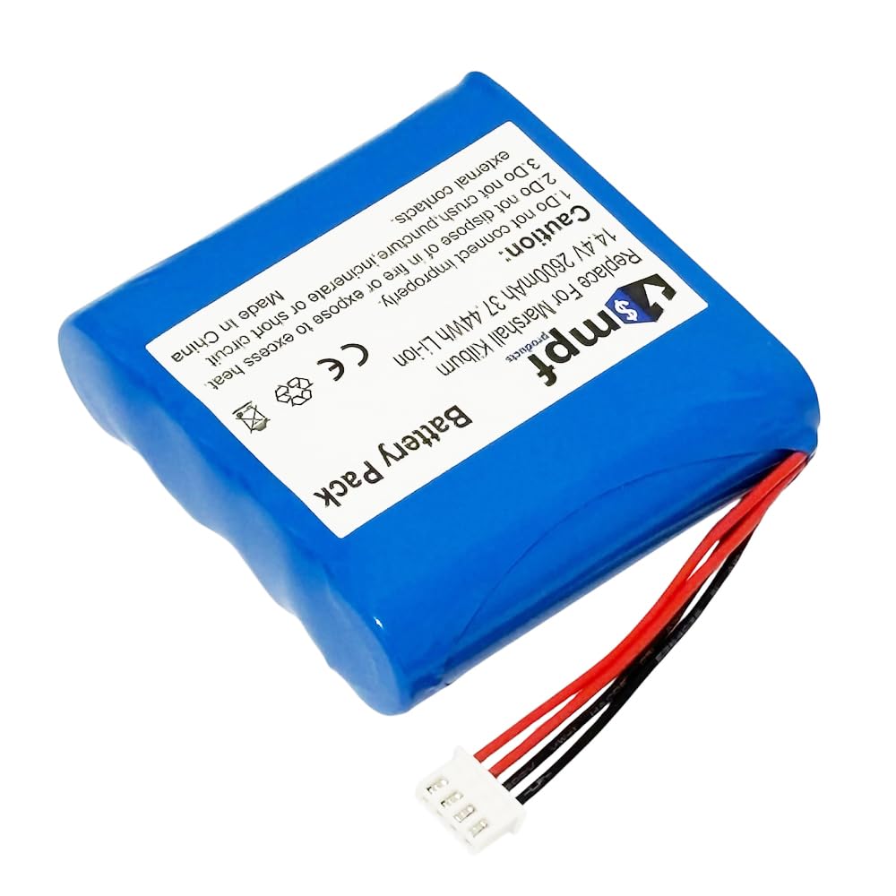 MPF Products 14.4V Battery Replacement Compatible with Marshall Kilburn Portable Bluetooth Speaker