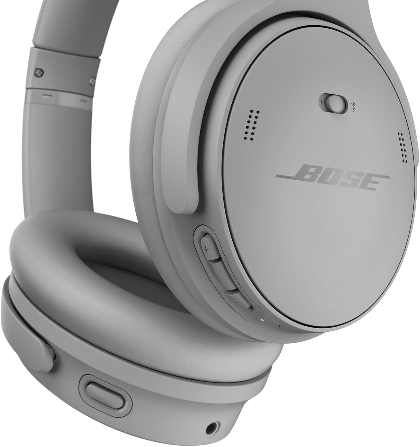 Bose QuietComfort Headphones Bundle with Fast Charger - Wireless Bluetooth Over-Ear Noise Cancelling Headphones with Mic, USB-C Charging, Deep Bass