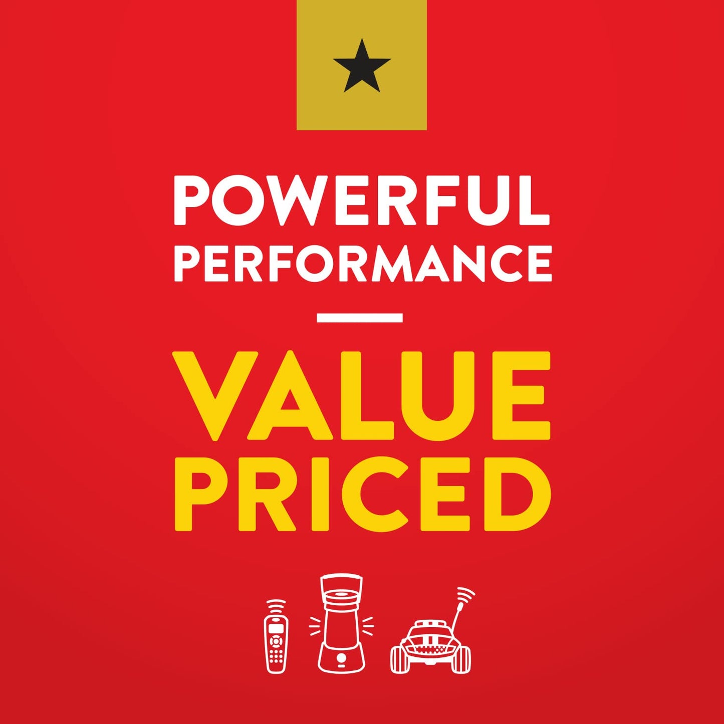 Eveready Gold Alkaline Batteries AA, 4-Count