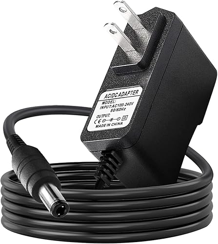 9V 2A Power Adapter fit for Casio Keyboard AD-5 AD-5MU WK-110 WK-200 LK-43 LK-100 CT-360 CTK-496 CTK-573 CTK-611 CTK-700 CTK-710 CTK-2100 CasioTone…