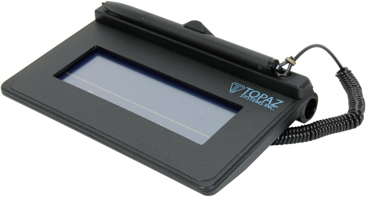 Topaz Signature Lite 1x5 T-S460-B-R - with Serial/RS232 connection cable