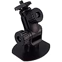iSaddle CH114 1/4"-20 Thread Car Camera Mount Holder Compatible with 3M Double-Sided Adhesive Base - Universal Car Dash Cam Tripod Permanent
