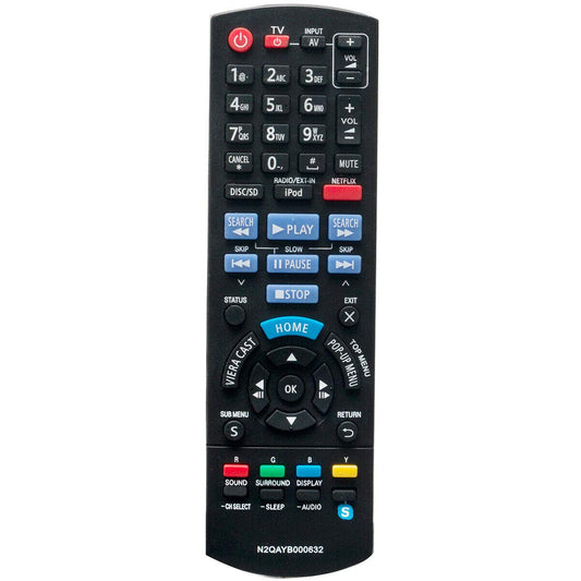 Replacement Remote Control Controller for Panasonic Home Theater SC-BTT370 SC-BTT770