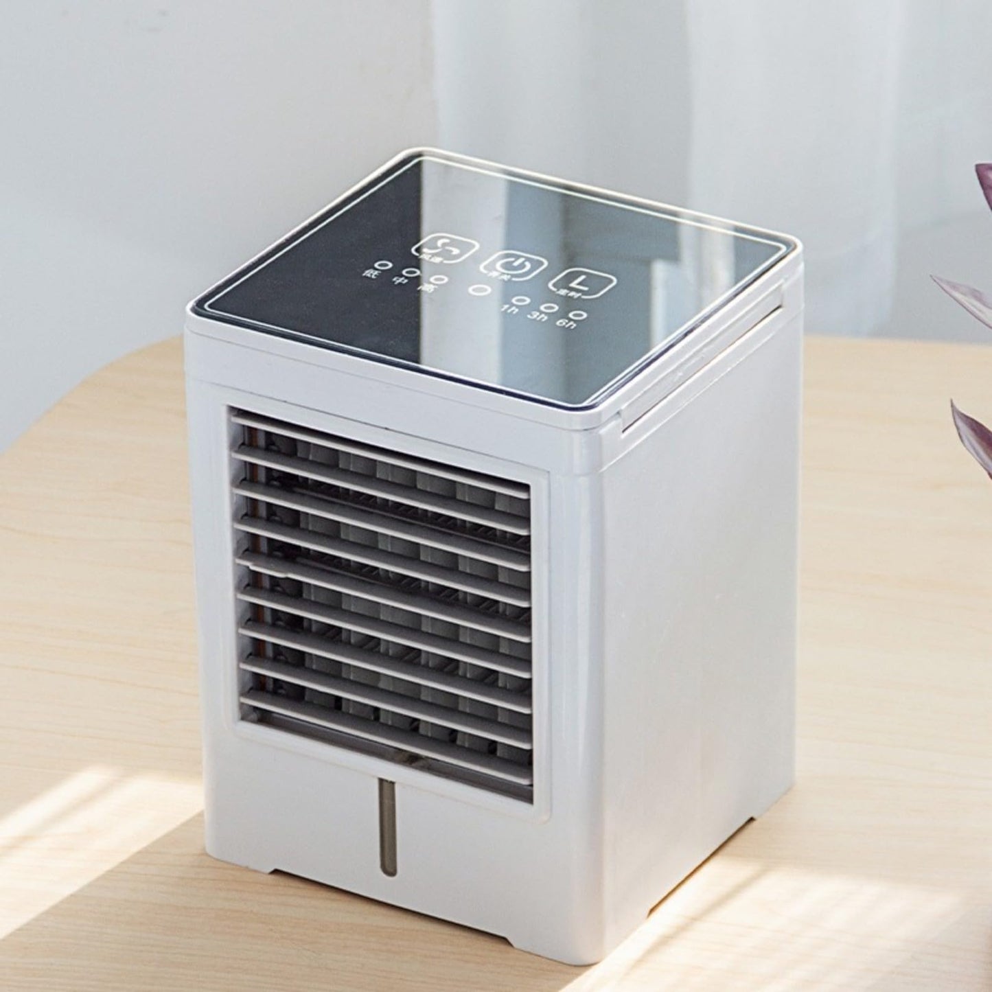 BRACTONICS Personal Air Cooler Fan, Portable Evaporative Cooling Fan with 3 Speeds, Quiet Mini Air Conditioner for Desk
