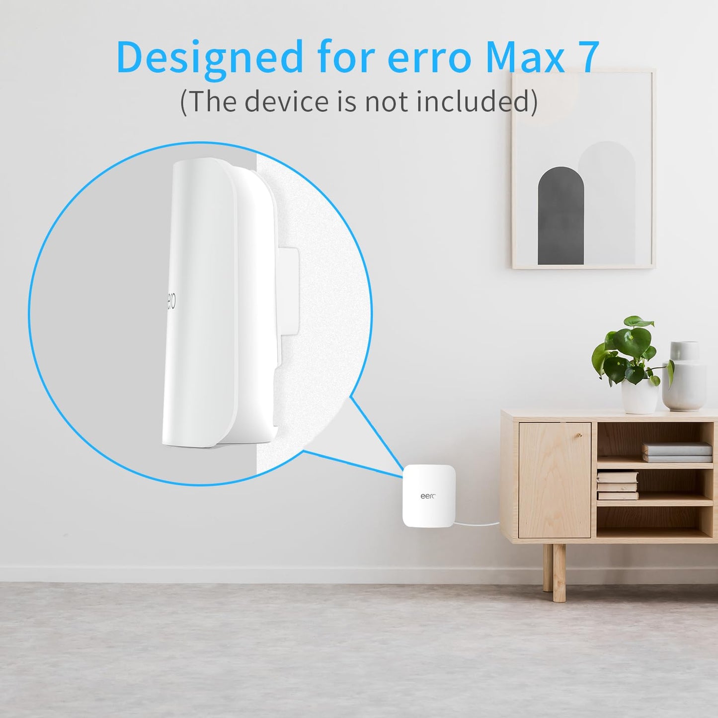 Wall Mount Holder Compatible with eero Max 7 (2 Pack)