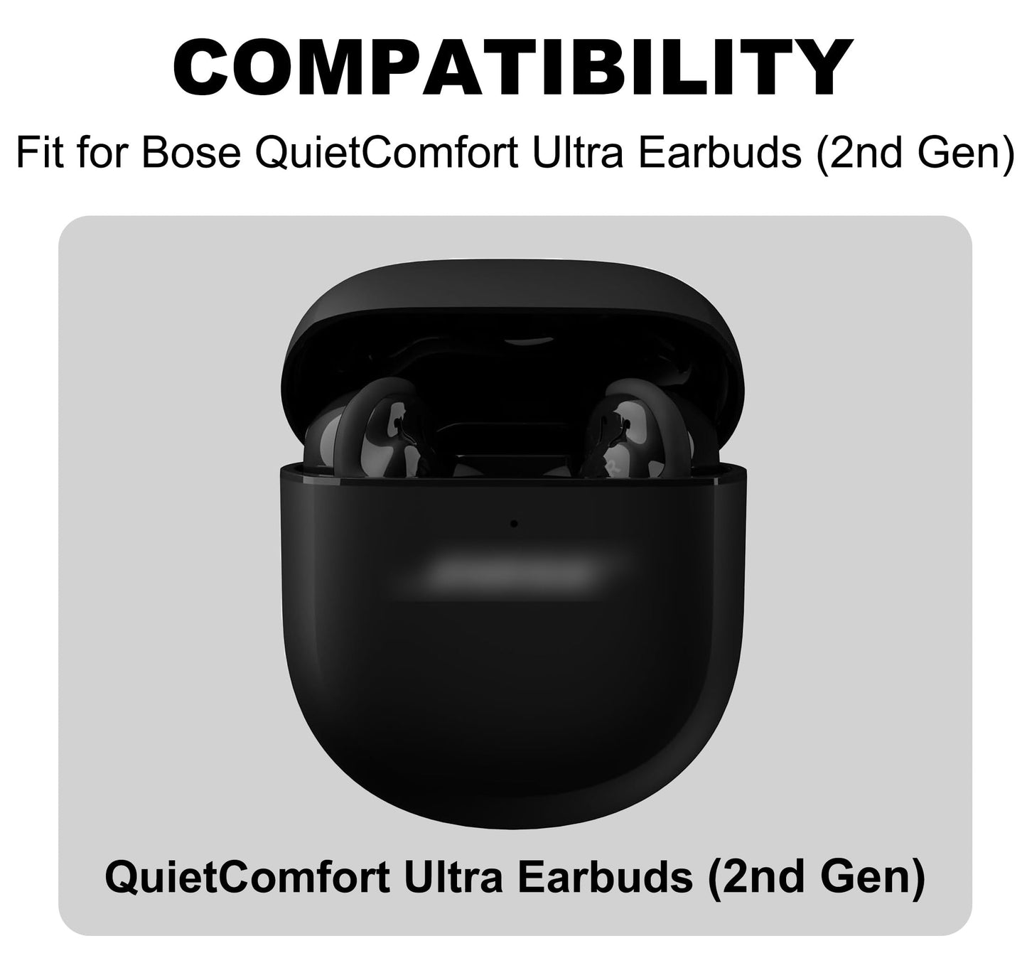 XMTYAN Replacement Ear Tips Compatible with Bose QuietComfort Ultra Earbuds (2nd Gen, 2025), Soft Silicone Eartips with Portable Storage Box (3