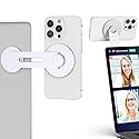 Aerbeis Continuity Magnetic Laptop Phone Holder - Continuity Camera Adapter Compatible with MagSafe for iOS 16 & macOS Ventura, Slim Laptop Phone