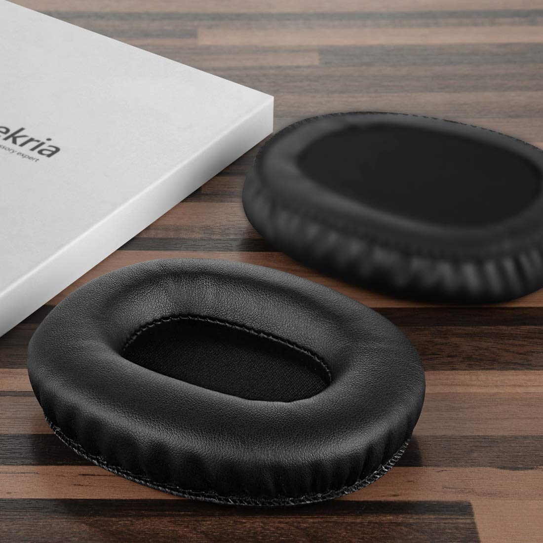 Geekria Replacement Ear Pads for Marshall Monitor (First Gen) Headphones, Ear Cushions (Black)