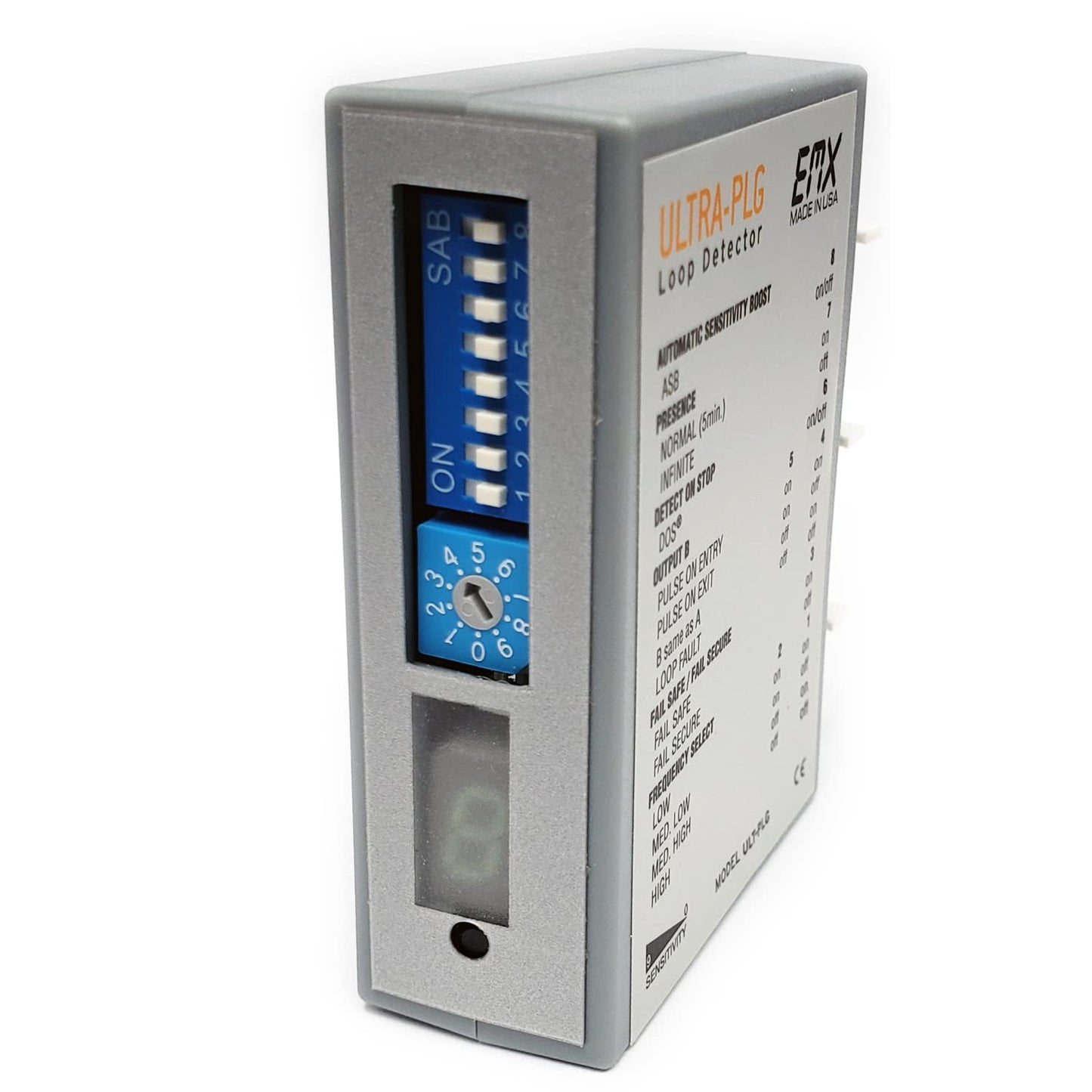 EMX D-TEK ULTRA Plug in Style Vehicle Loop Detector