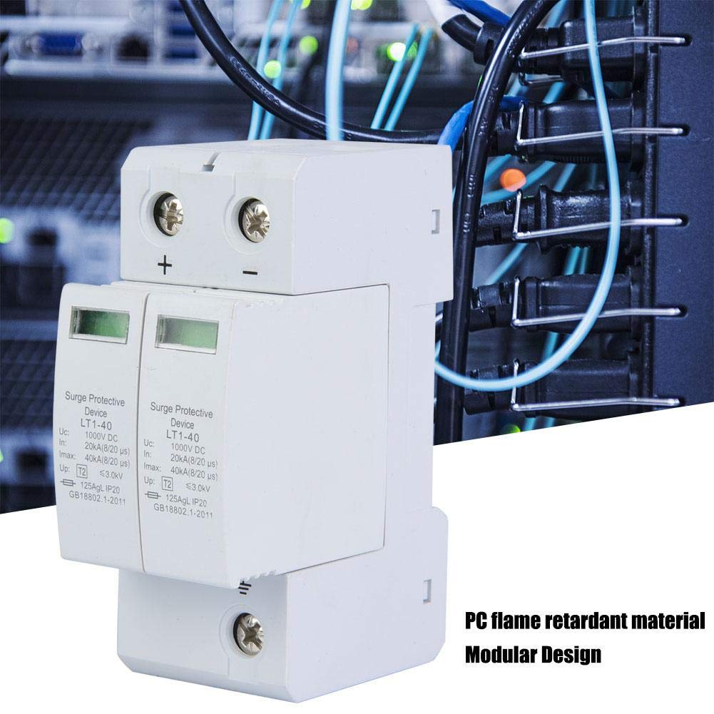 2P Circuit Breaker DC Photovoltaic Household Protector Low Voltage Arrester