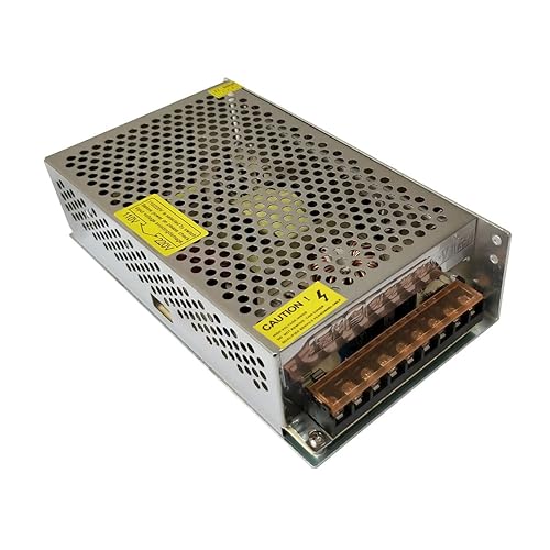 AC 110V/220V to DC 12V 20A 240W Universal Regulated Switching Power Supply Adapter Transformer Driver Converter for LED Strip Light, Security Camera…