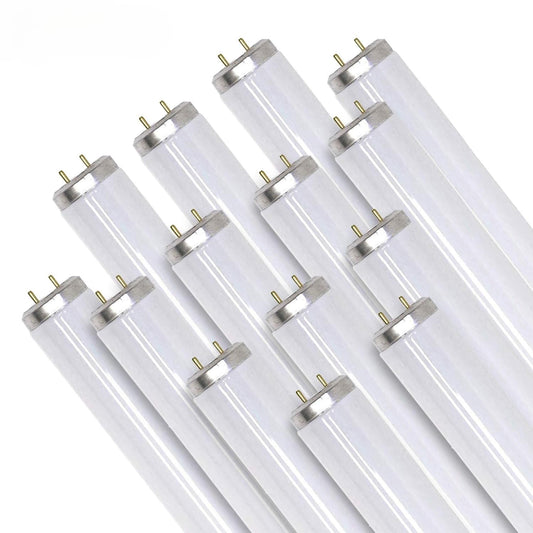 Circle? Case of 14 F40T12/SP865 Daylight Linear Fluorescent 40-Watt T12 6500K Light Bulbs 48"