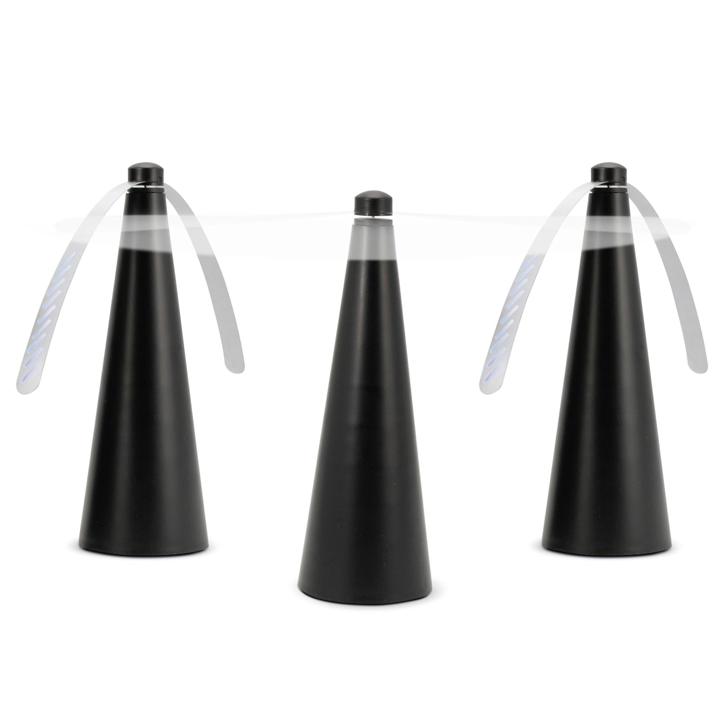 3 Pack Fly Fans for Tables - Fly Swatter for Indoors - Portable Fan for Home, Picnic, BBQ & Party - Food Fans to Keep Flies Away - Fans for Outdoor